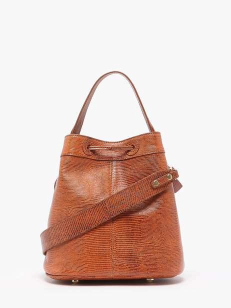 Bucket Bag La Suite 1960 Leder Paul marius Bruin la suite 1960 CAPUC960 ander zicht 4